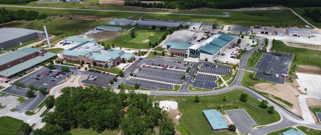 aerial view of State Tech Campus