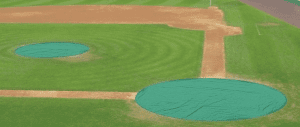 baseball field mound tarps