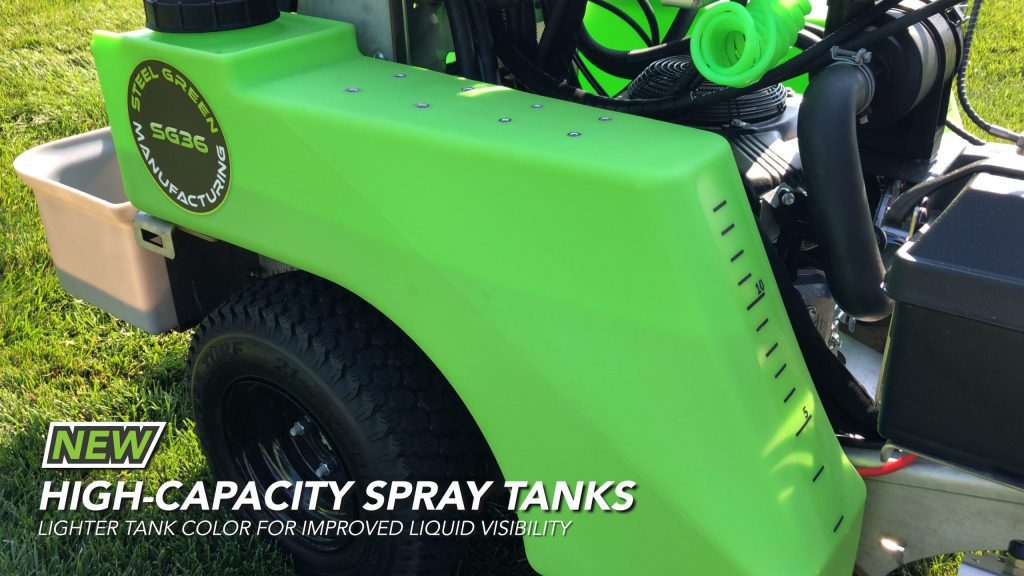 high capacity spray tank machine